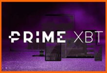Primexbt Logo on a Dark Background